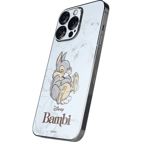 Disney Bambi Thumper Sketched portrait iPhone 16 Pro Skin